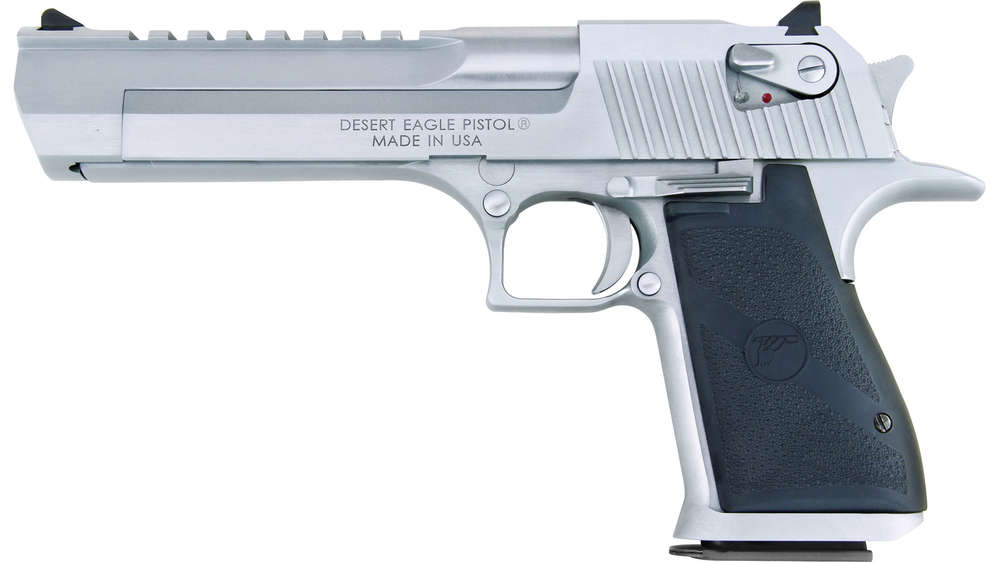 Handguns Magnum Research 6" 44Magnum MAG DE44BC       DE EAGLE 44M       6 8R   BRT CHR • Model: 6"